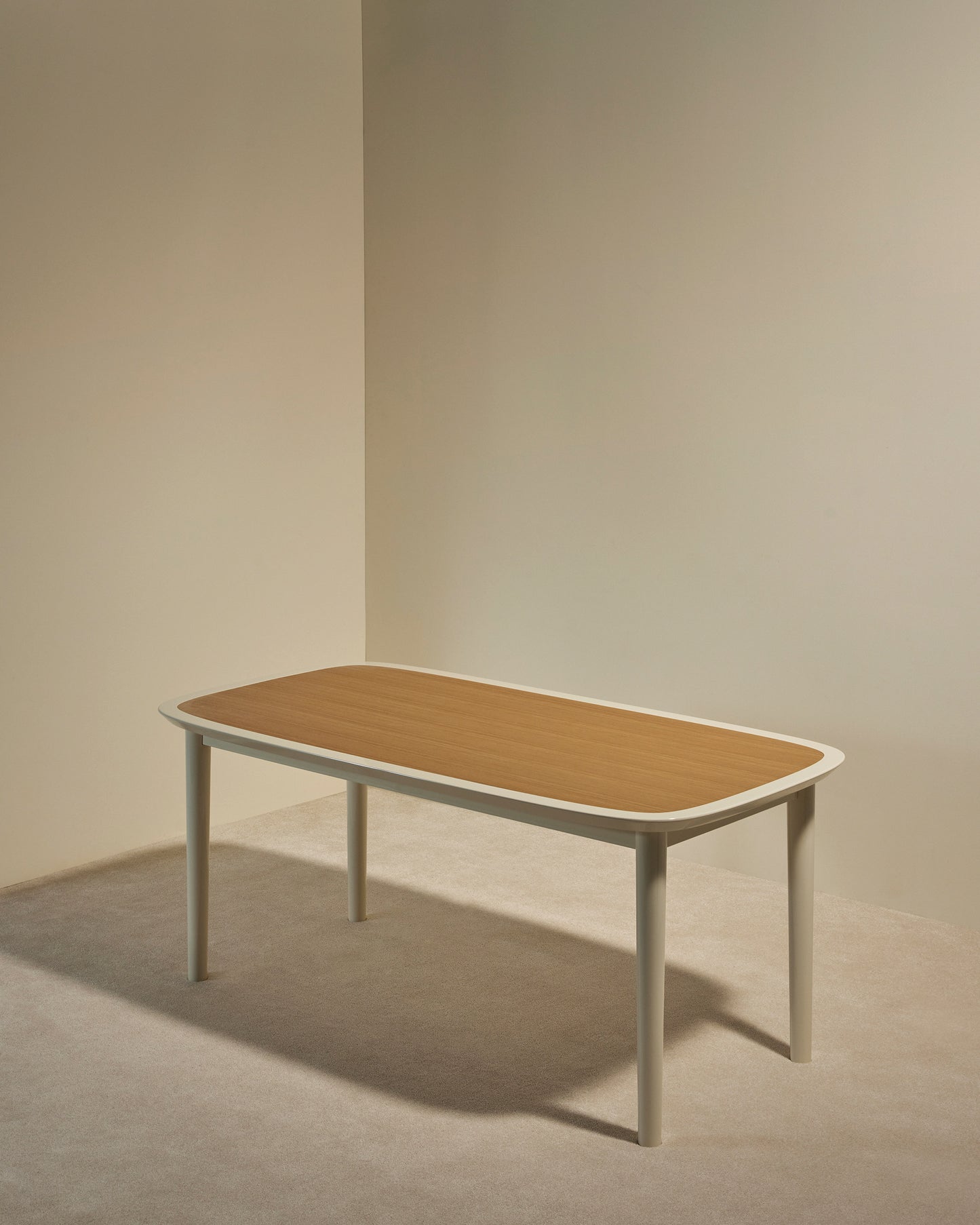 Table Equilibre - Ecru design Maison Sarah Lavoine Ecru Chêne  180 cm 75 cm 2