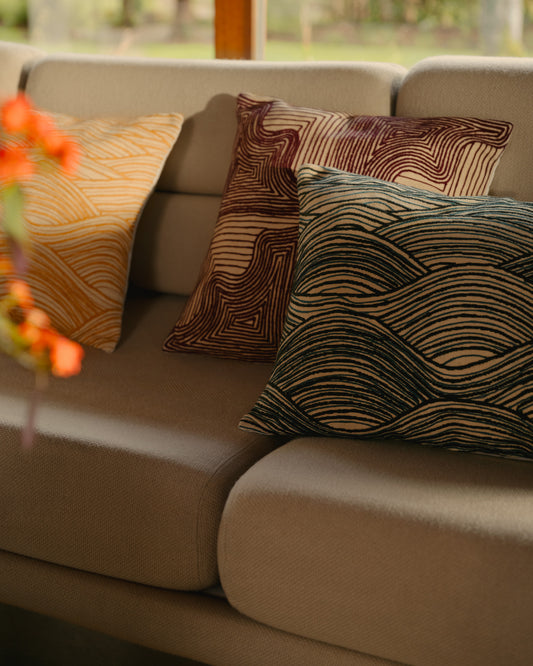 Coussin Onda - Aubépine