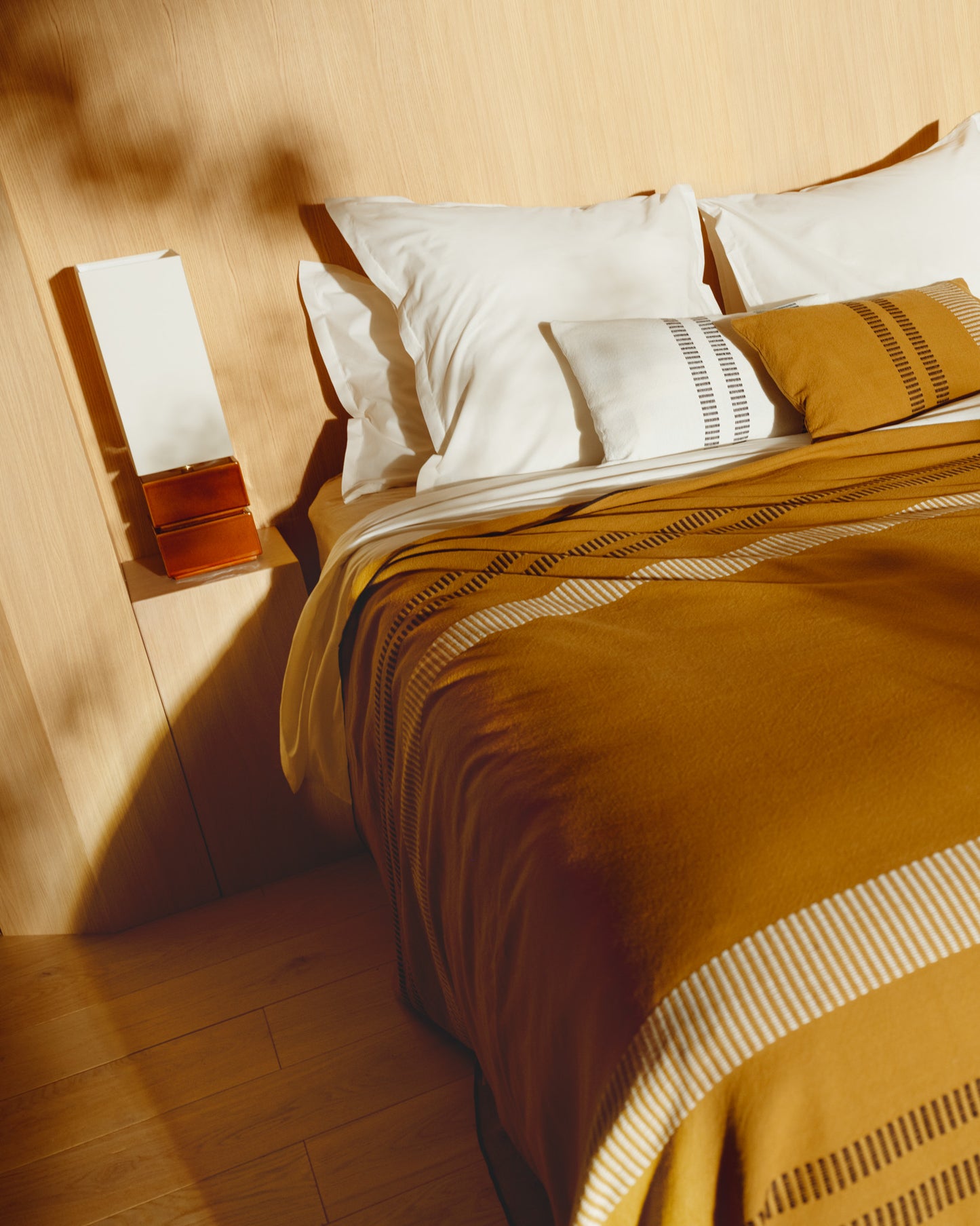 Passage Cushion - Ochre