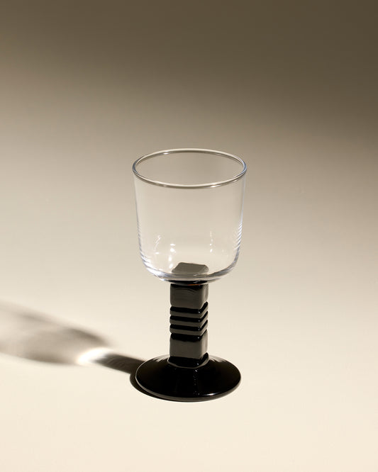 Verre à vin Pause - Noir 2 - Décoration Design