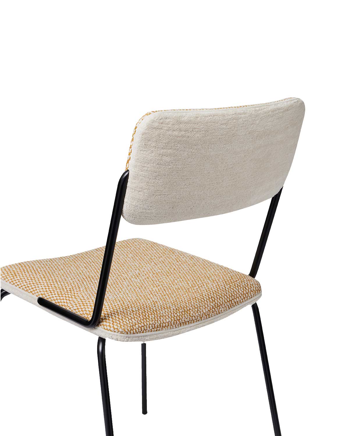 Chaise Double Jeu - Ocre design Maison Sarah Lavoine Ocre Coton 45  cm 85 cm 2