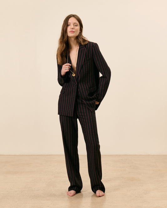 Pantalon Sevigné - Rouge  4 - Mode Femme tendance