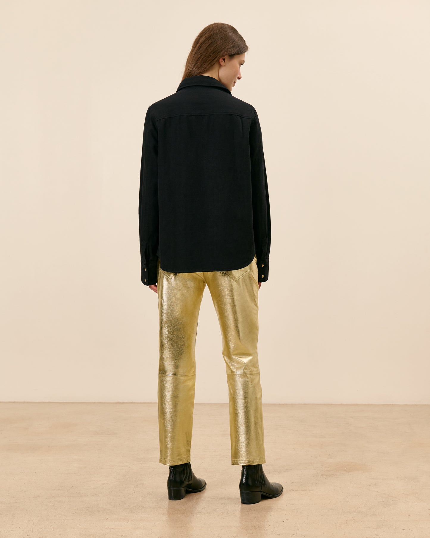 Pantalon Segur - Doré  3 - Mode Femme tendance