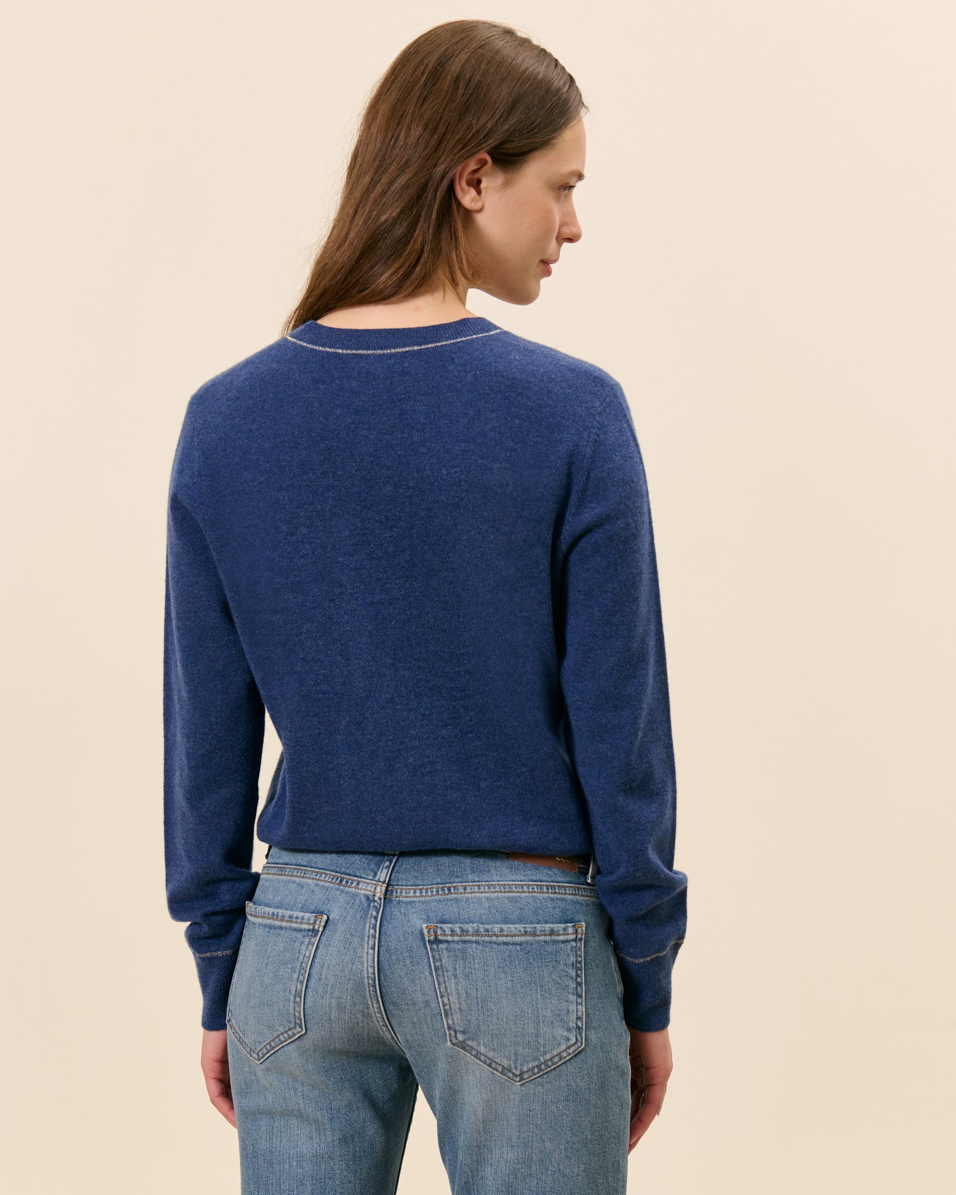 Pull Auteuil - Bleu  3 - Mode Femme tendance