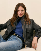 Blouson Alma - Noir grainé  3 - Mode Femme tendance