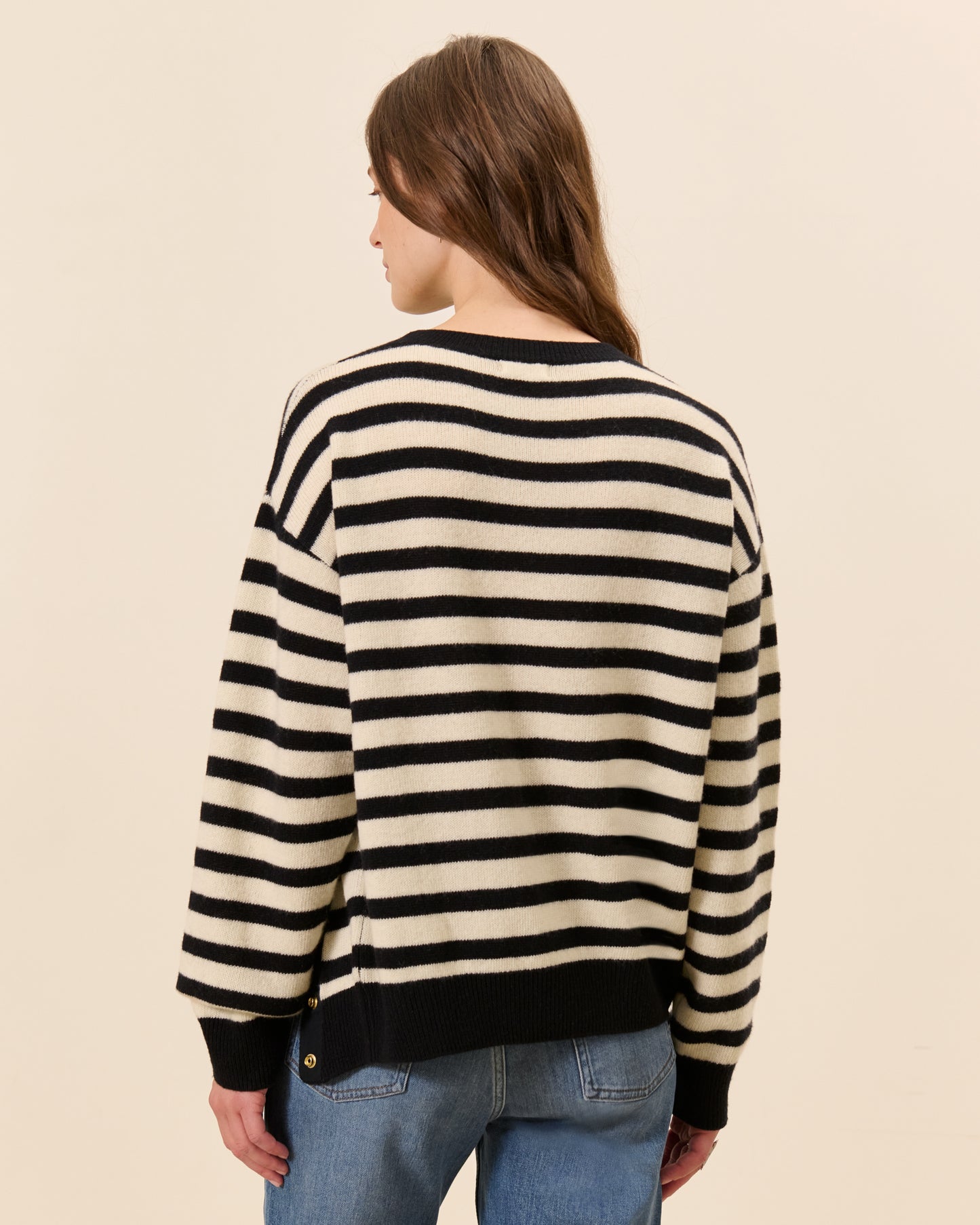Pull Ranelagh - Ecru/Noir  4 - Mode Femme tendance