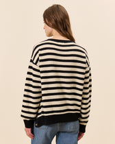 Pull Ranelagh - Ecru/Noir  4 - Mode Femme tendance