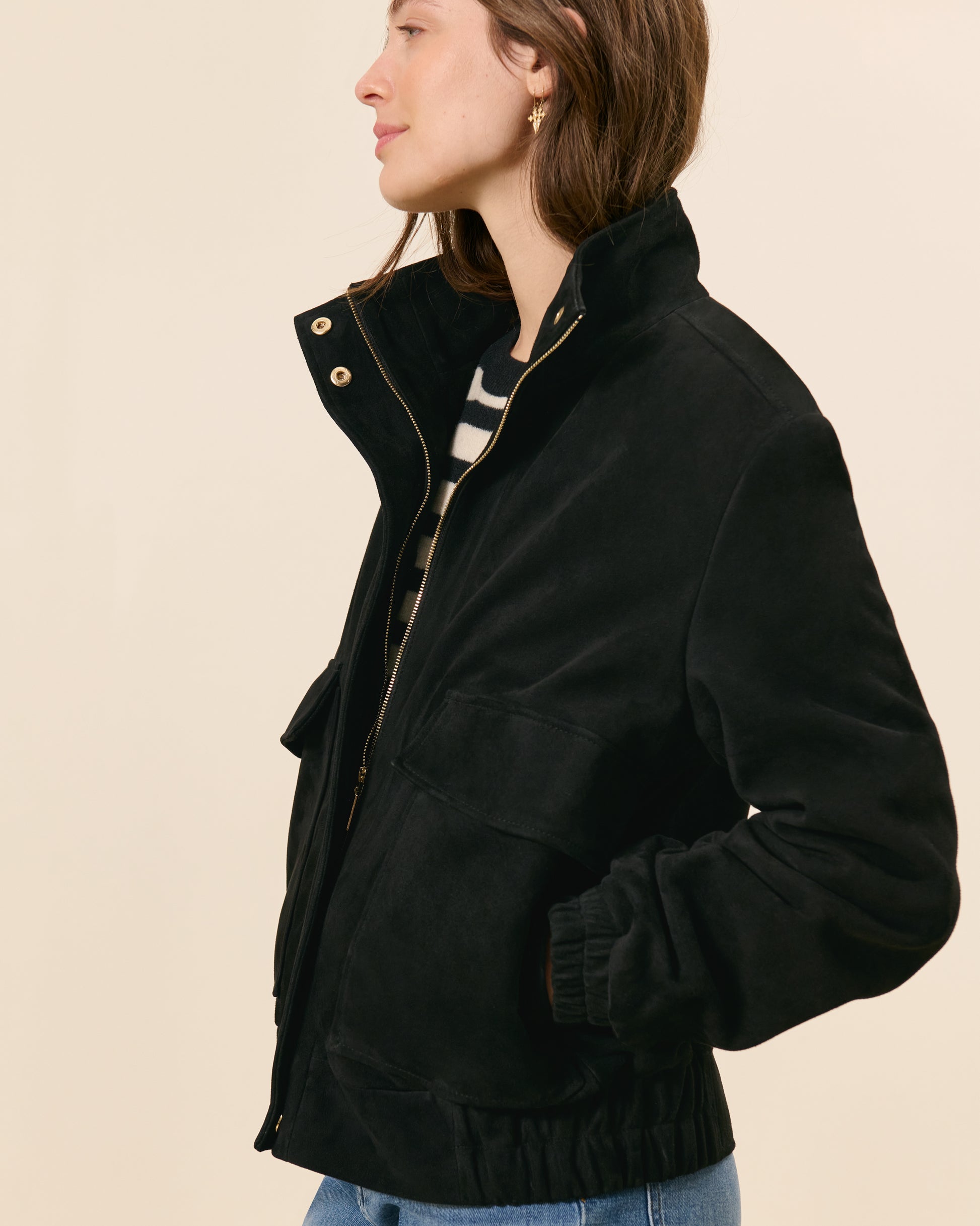 Blouson Alma - Noir  3 - Mode Femme tendance