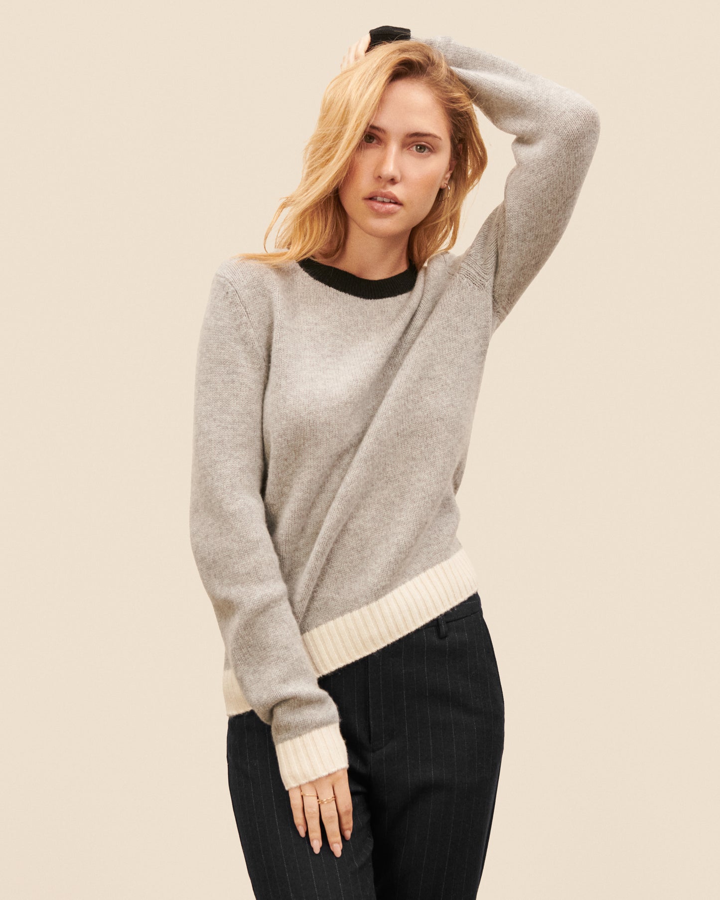 Pull Covent Garden - Gris chine