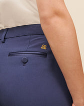 Pantalon Smoking à pince Iena - Bleu Nuit