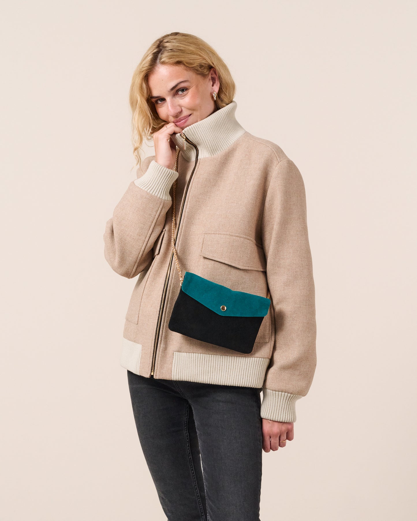 Pochette Klara - Bleu Sarah
