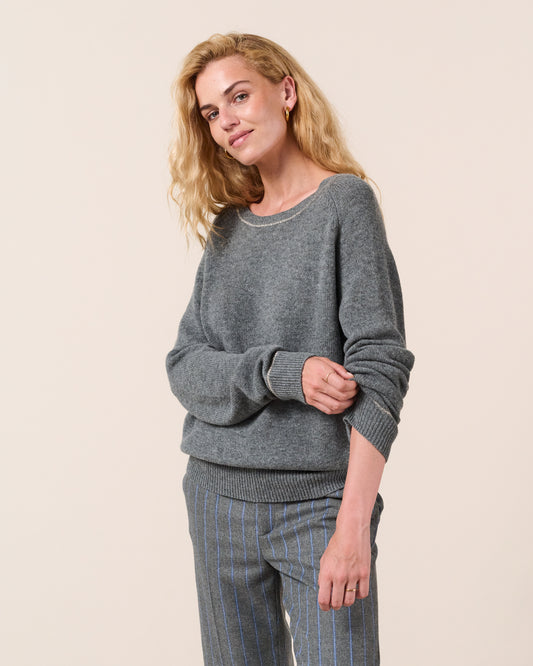 Pull Orsay - Gris/Or