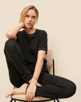 Tee-shirt pull Marcel - Noir