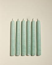 Candles X6pcs jade d2.2h20