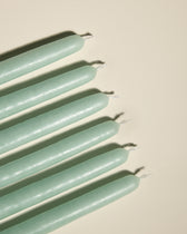 Candles X6pcs jade d2.2h20