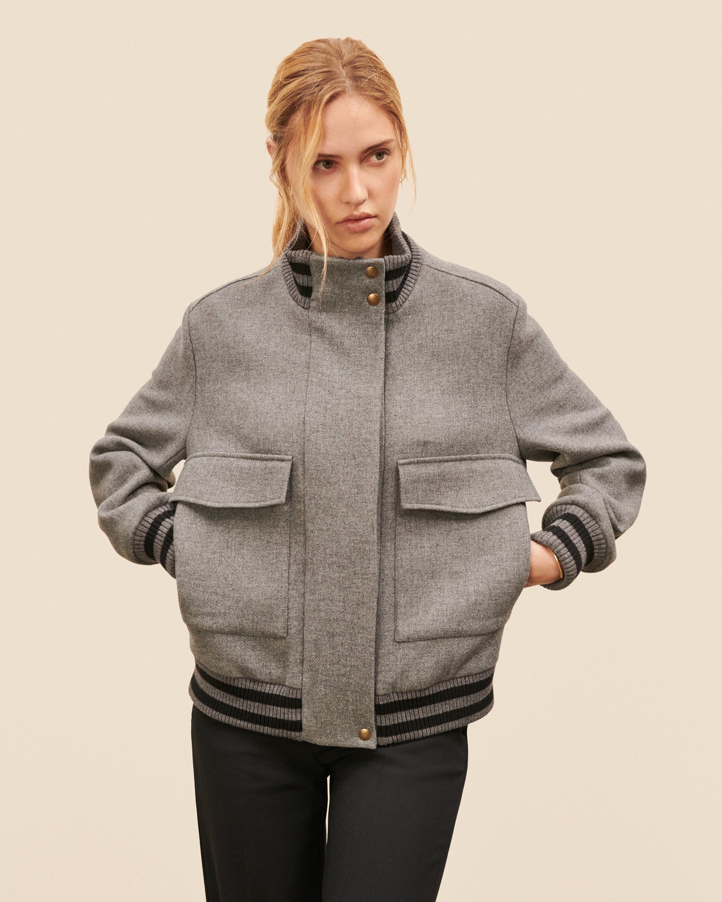 Gaillon Jacket - Zinc