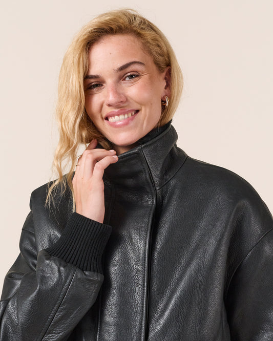 Blouson Alma Fourrure - Noir