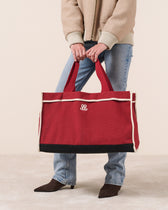 Cabas Iris - Aubergine