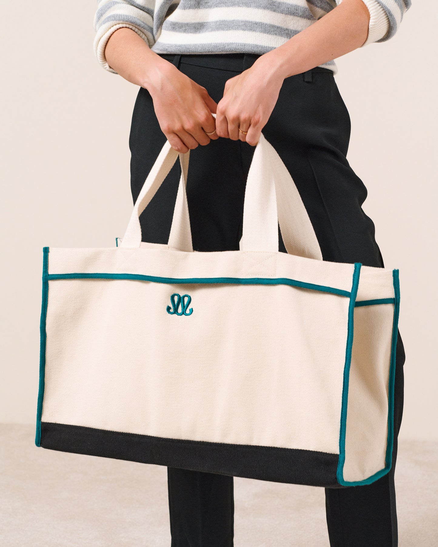 Cabas Iris - Ecru