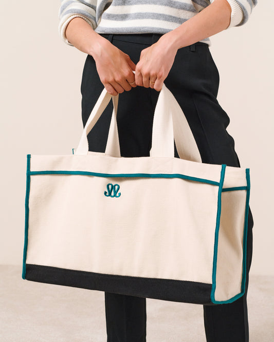 Cabas Iris - Ecru