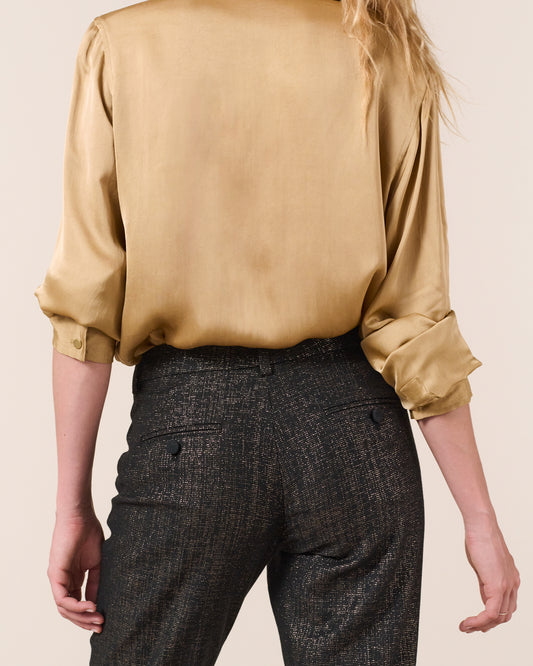 Pantalon Richelieu - Noir Or