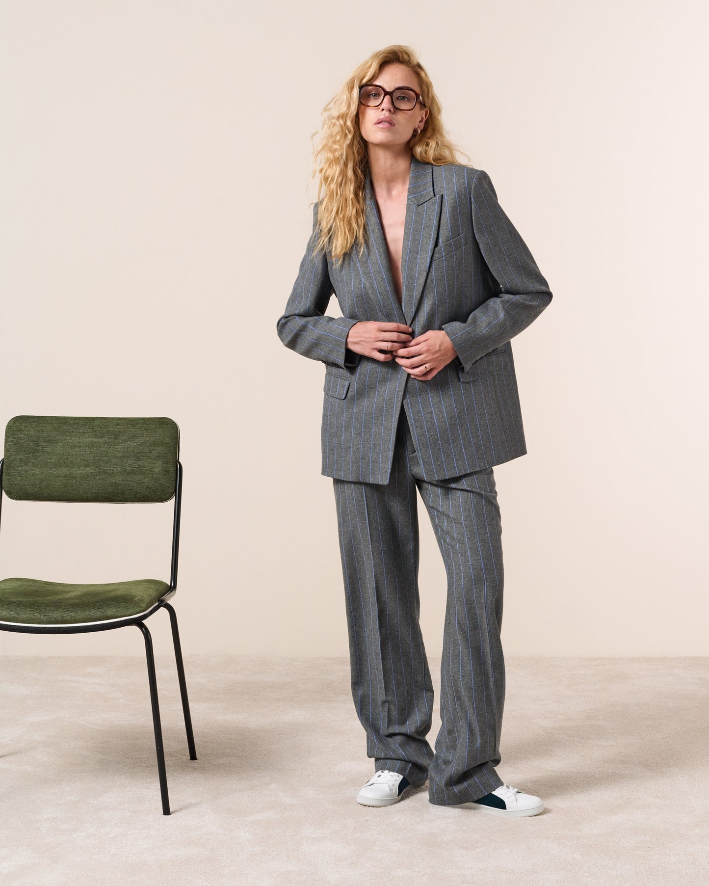 Pantalon de costume Sévigné - Gris