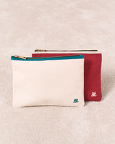 Pochette Iris - Ecru