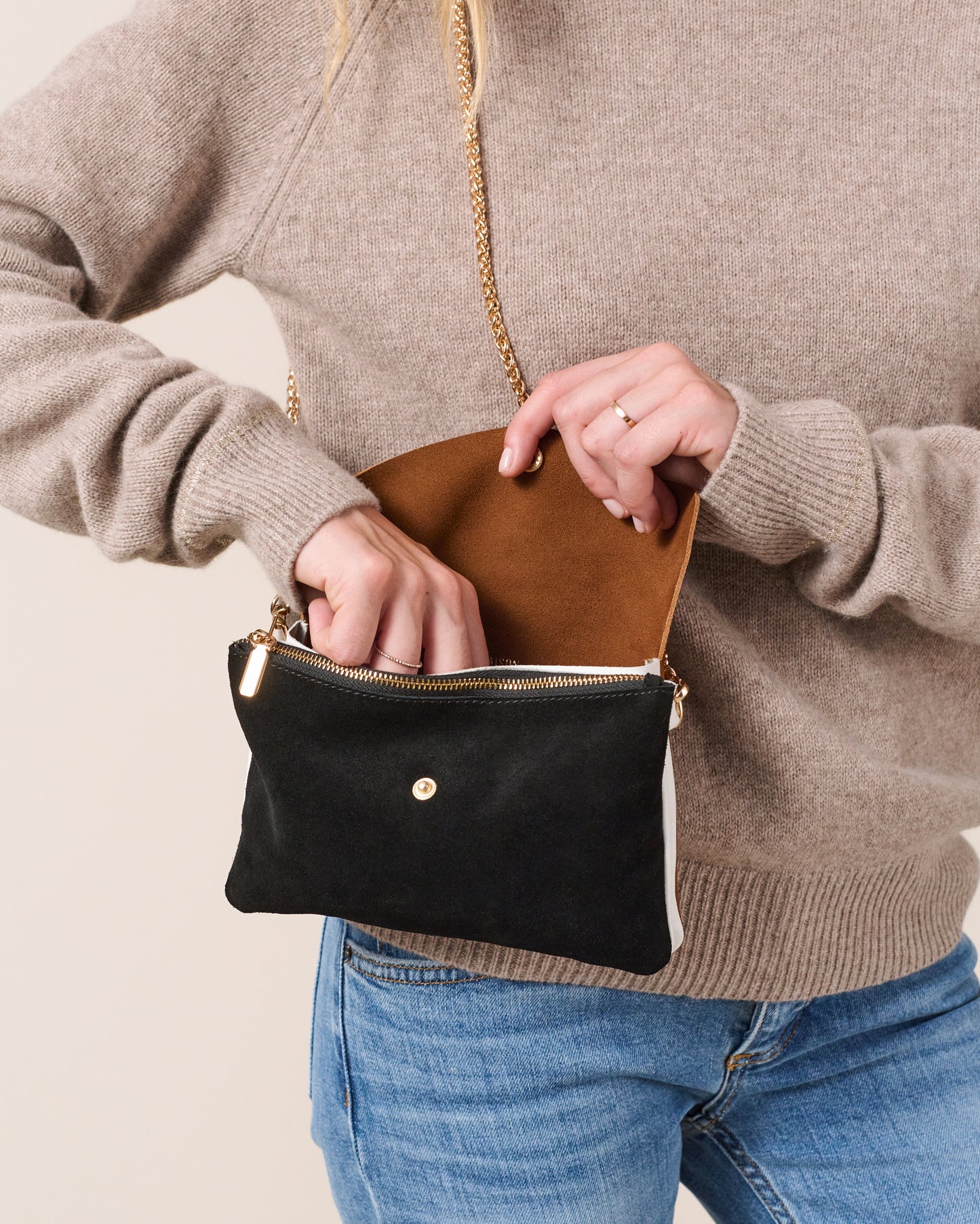 Pochette Klara - Camel