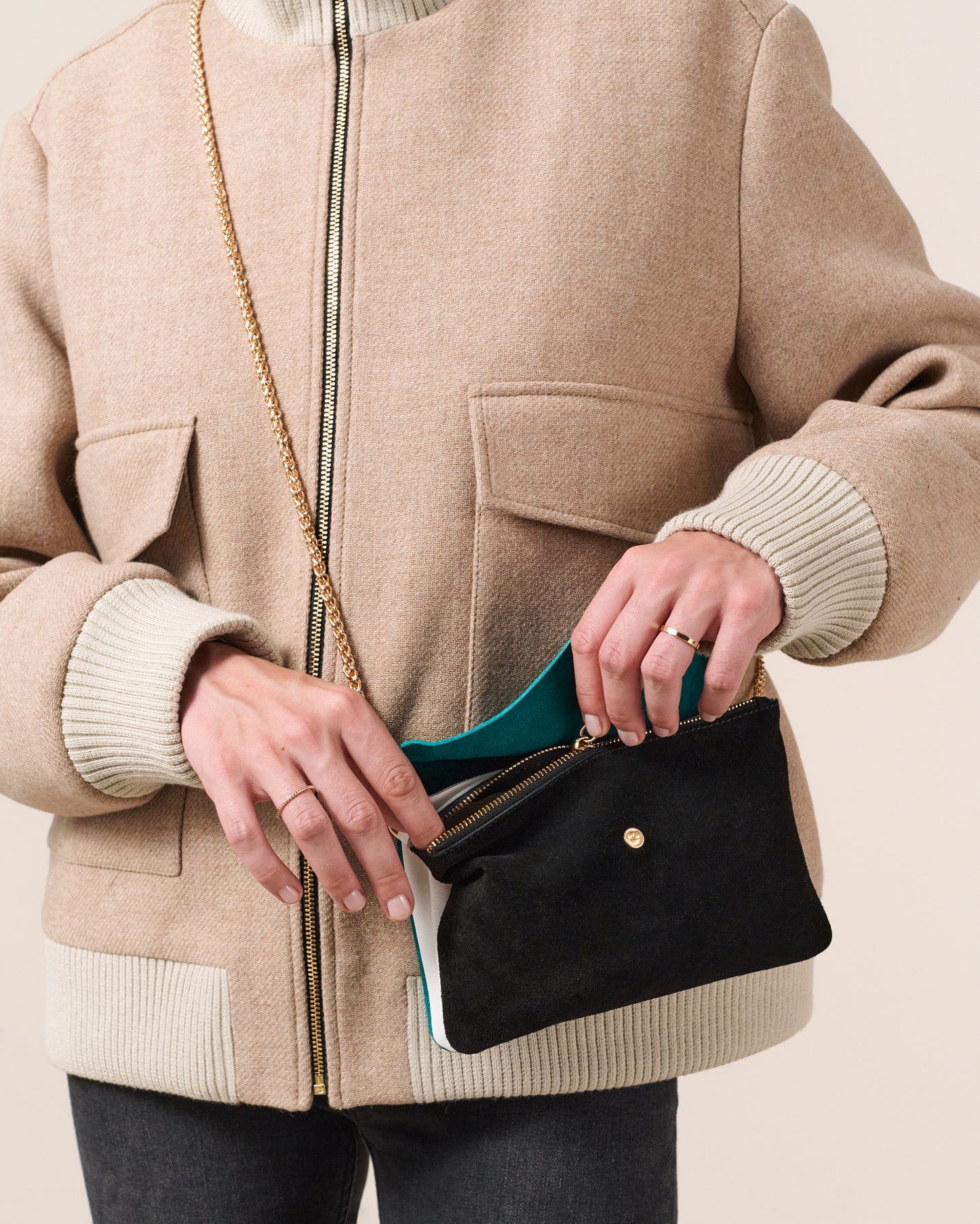 Pochette Klara - Bleu Sarah