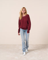 Pull Orsay - Aubergine/Or