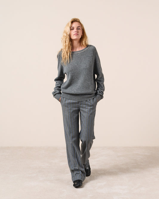 Pull Orsay - Gris/Or