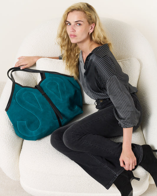 Sac à main Mado - Bleu Sarah