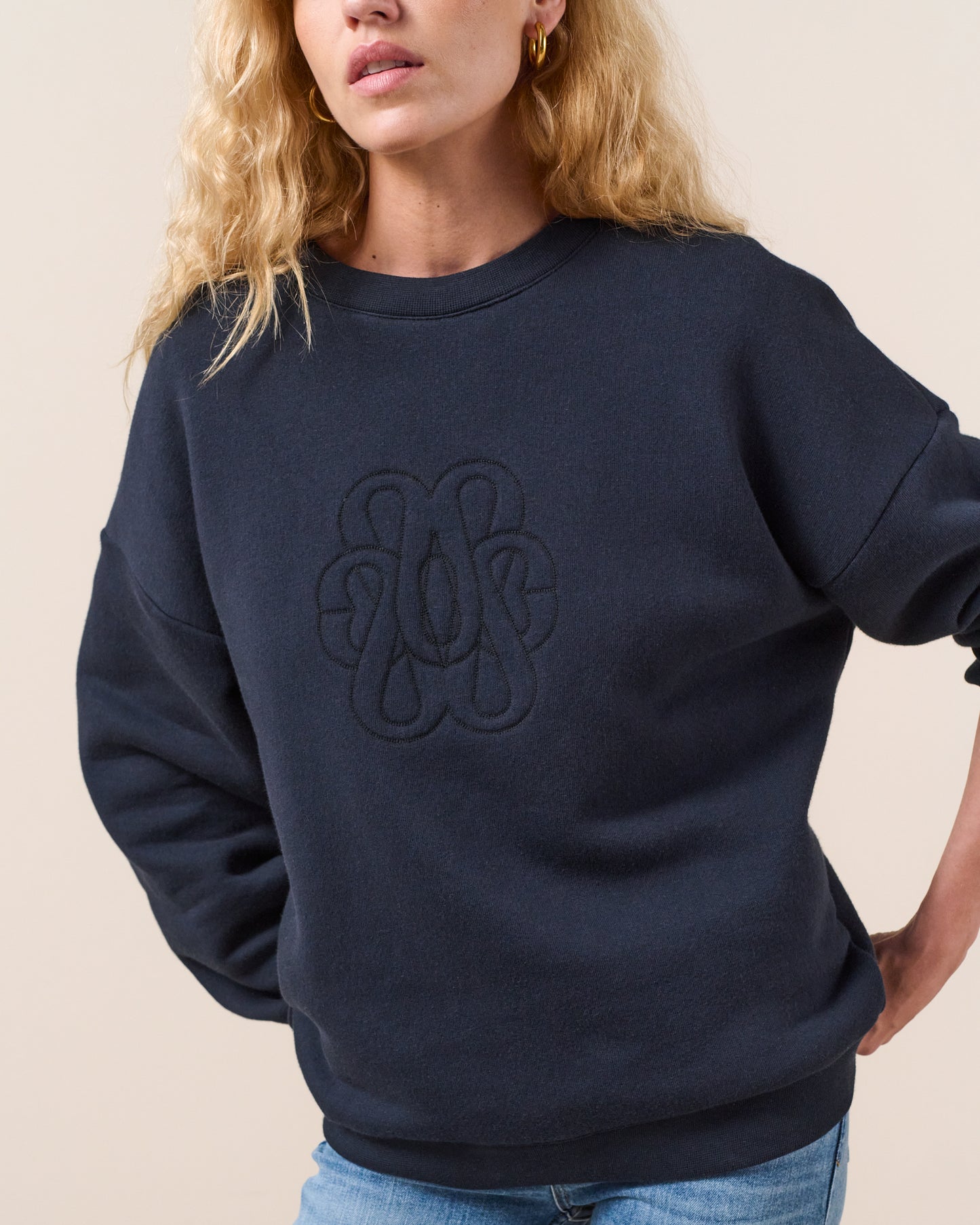 Sweat Victoria - Bleu Nuit