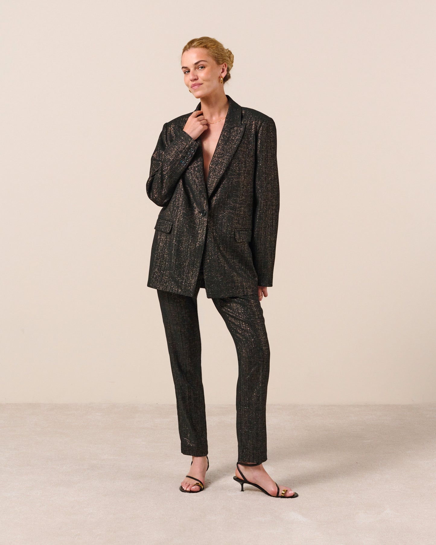 Veste Alesia - Noir Or