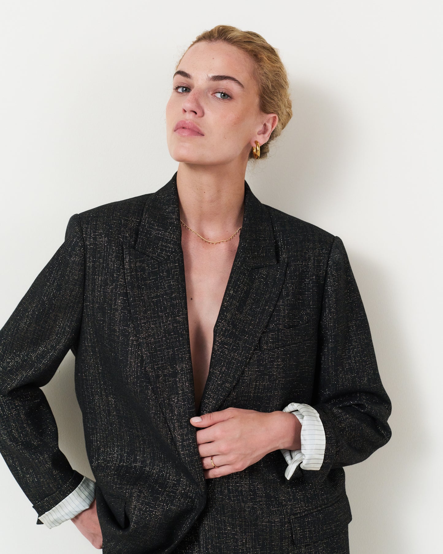Veste Alesia - Noir Or