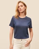 T-shirt Lina - Bleu Nuit