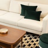 Checkered Rug - Black