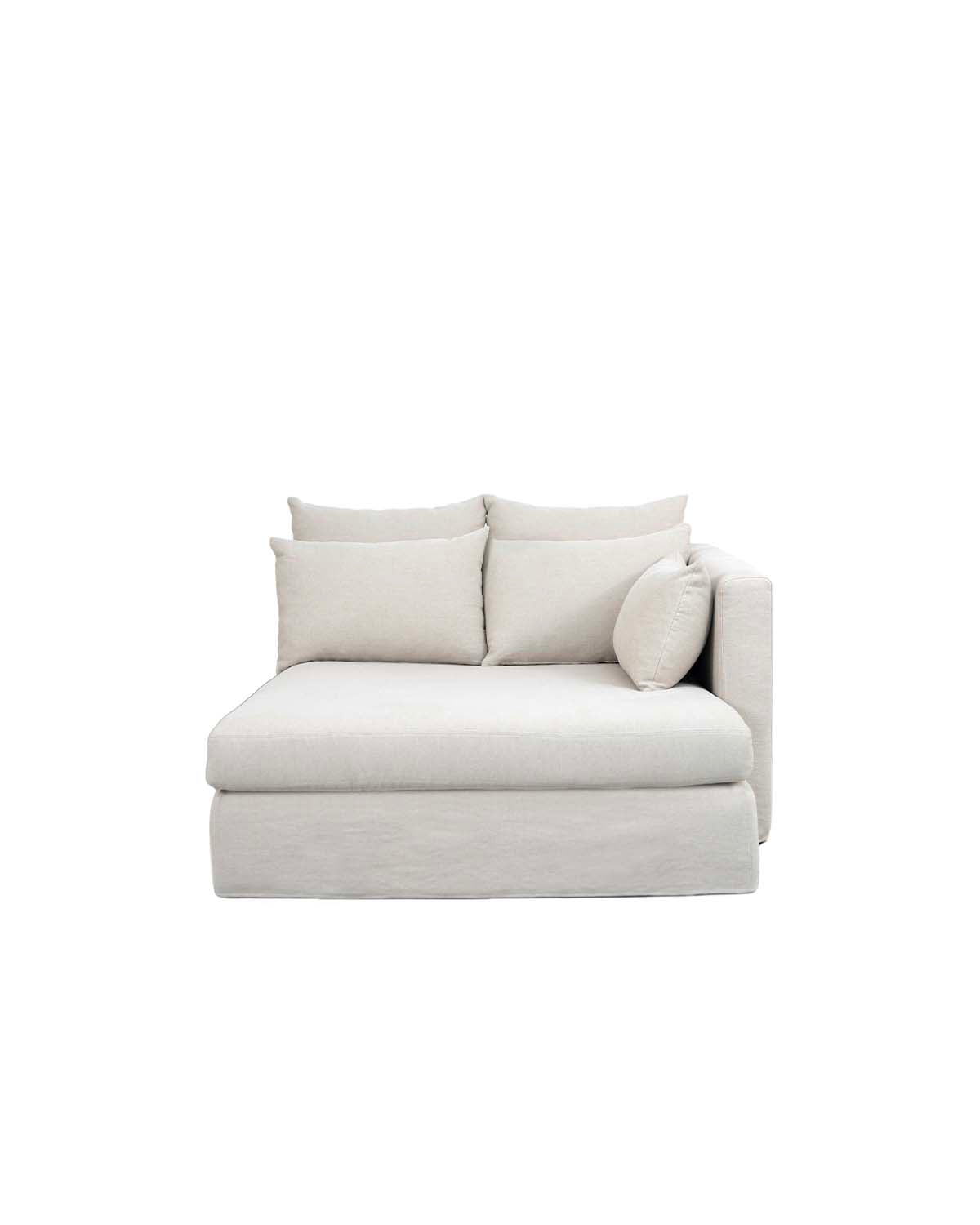 SuperBox Meridian - Right armrest - Light grey