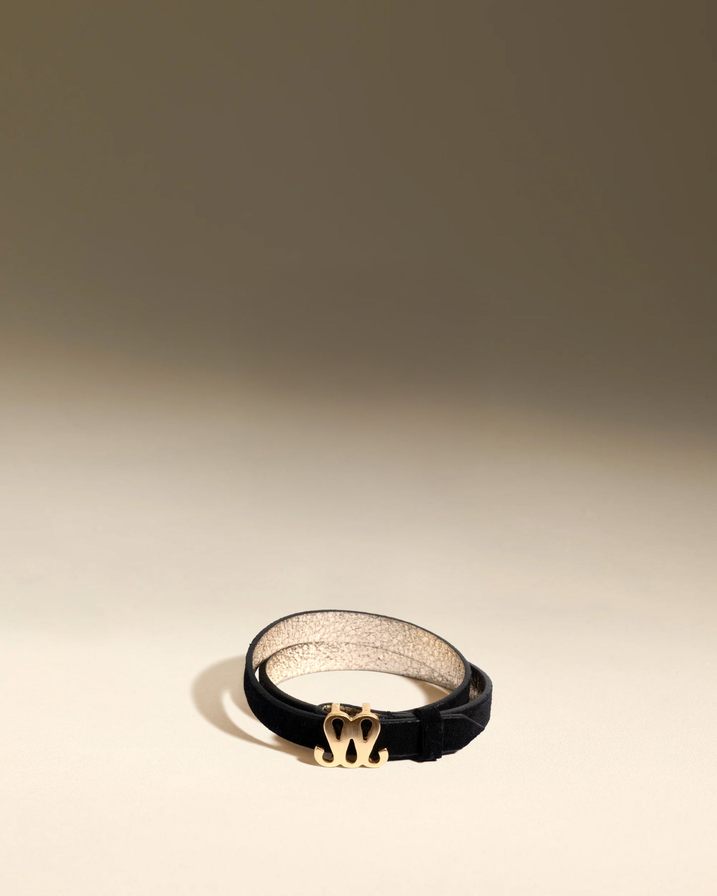 Monogram Bracelet - Black/Gold