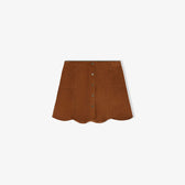 Sophia Suede Skirt - Camel