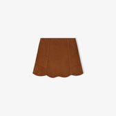 Sophia Suede Skirt - Camel