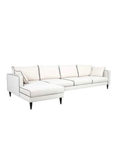 Noa left corner sofa - White