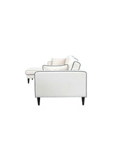 Noa left corner sofa - White