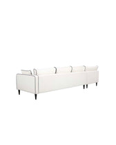 Noa left corner sofa - White