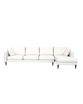 Noa right corner sofa - White