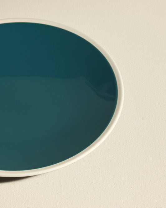Sicilia flat plate - Sarah Blue modern design Maison Sarah Lavoine Blue Sarah Ceramic 3