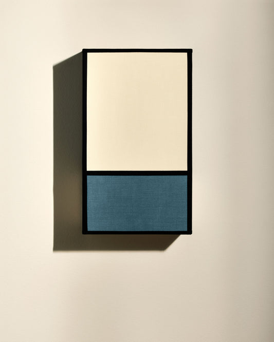 Applique Radieuse - Bleu Sarah design Maison Sarah Lavoine Bleu Sarah Coton 21 cm 36 cm 1