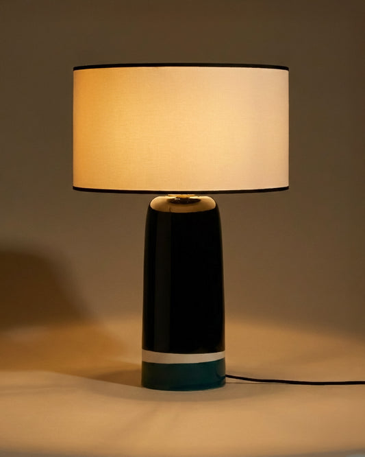 Lampe Sicilia - Bleu Sarah design Maison Sarah Lavoine Bleu Sarah Céramique 60 cm 1