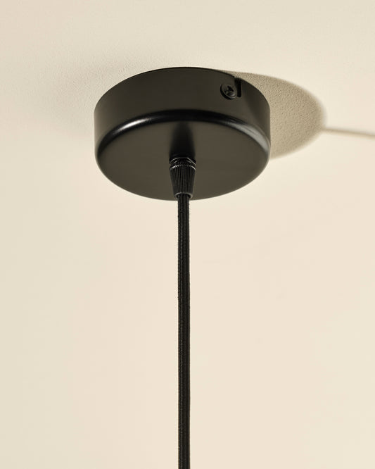 Suspension Eclipse - Noir design Maison Sarah Lavoine Noir Rabane  19 cm 3
