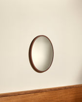 Bubble Mirror - Walnut